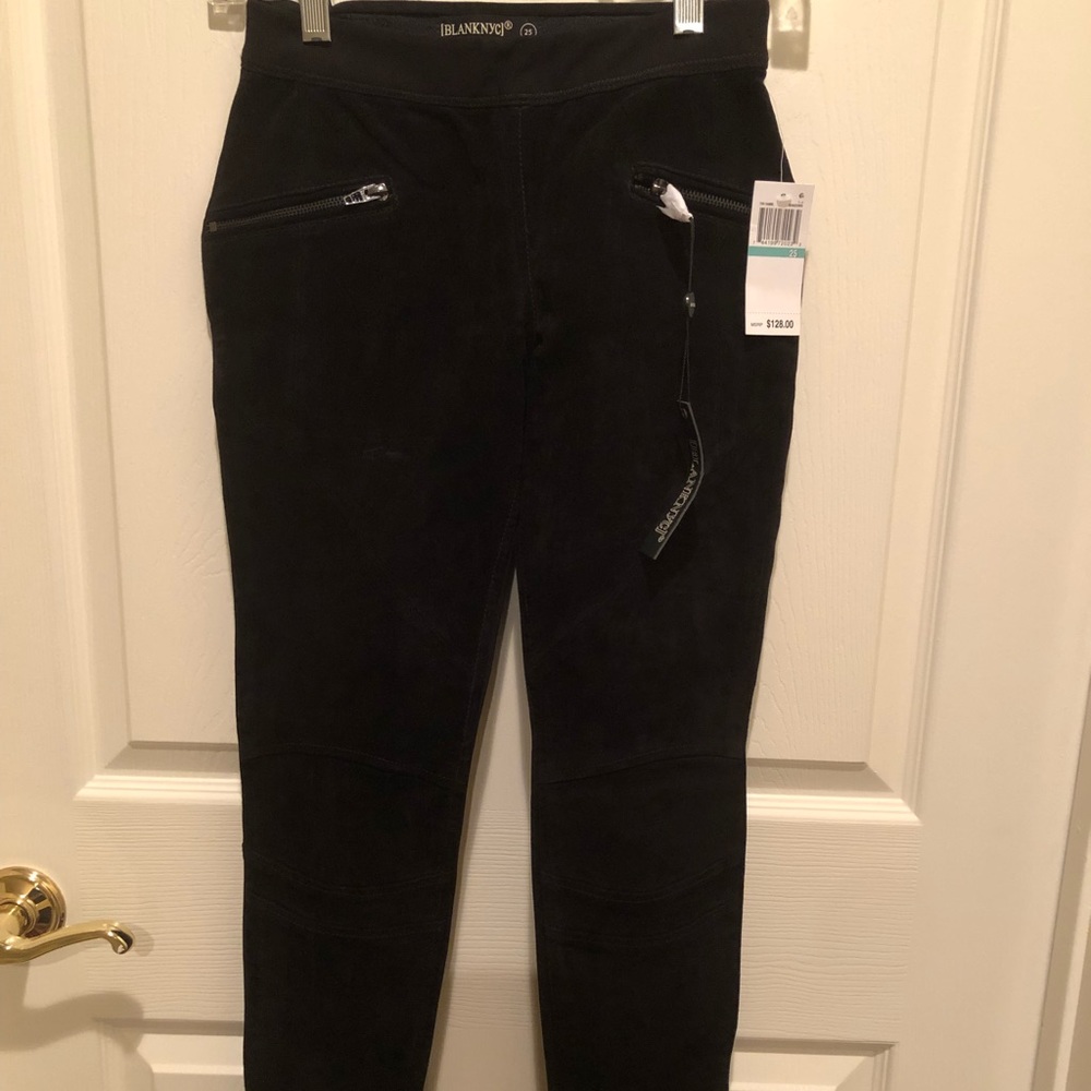 Black nyc pull on legging